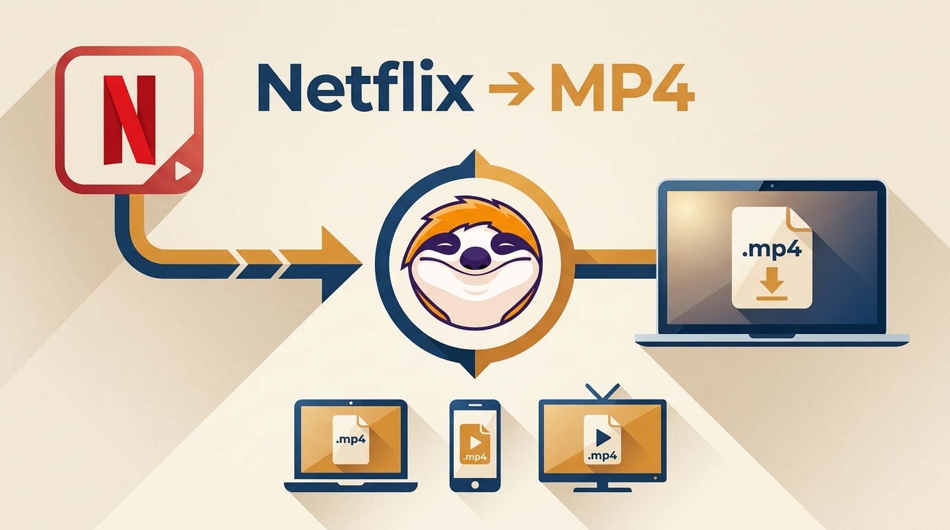 Netflix a MP4: 3 métodos para PC y móvil en 2026