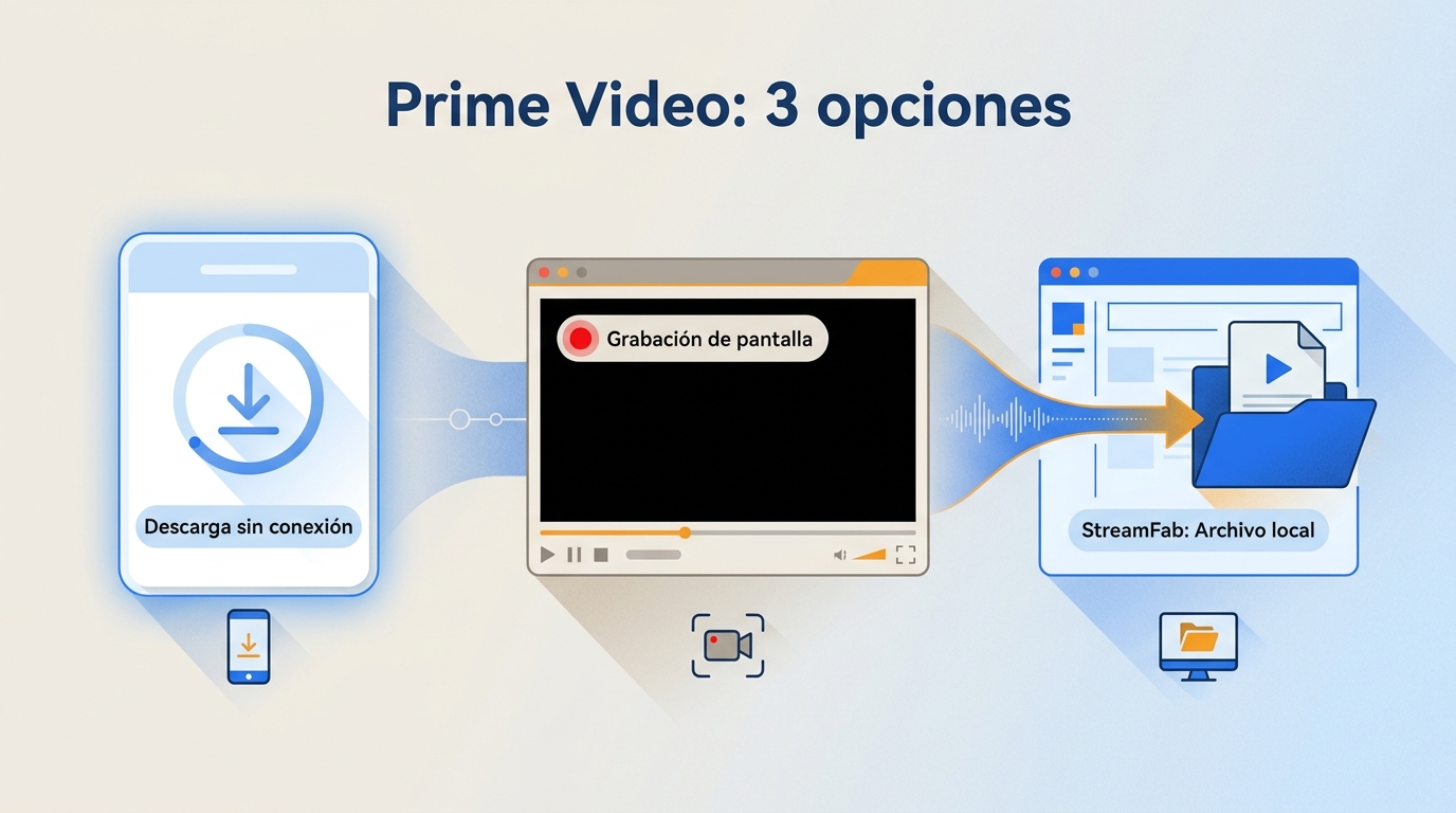 Grabar Amazon Prime Video: 3 opciones sin pantalla negra
