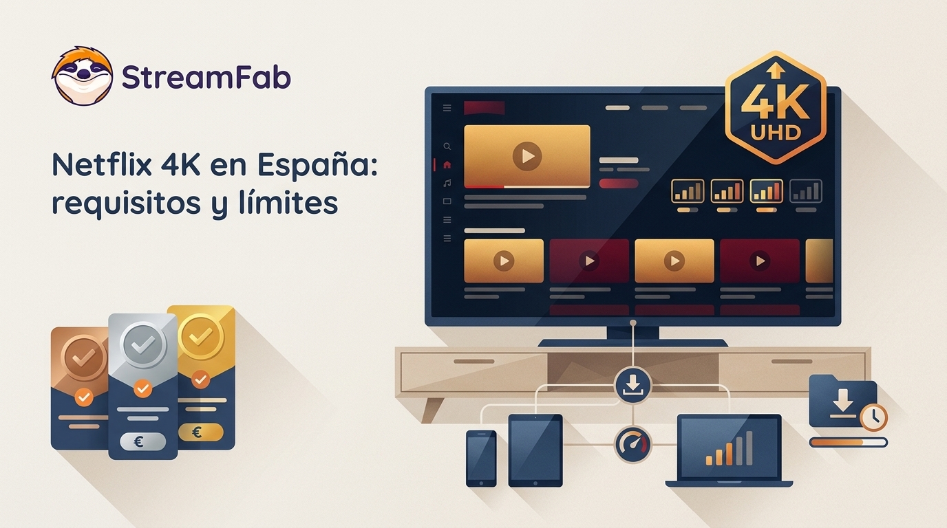 Netflix 4K en España: requisitos, precio y límites offline